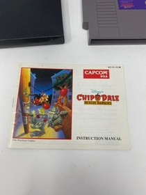 Disney's Chip 'N Dale: Rescue Rangers 1  (Nintendo NES) Complete in Box CIB