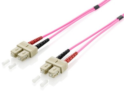 Equip 255529 Sc/Sc Fiber Optic Patch  Cable, Om4, 0.5M ~E~