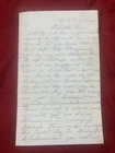 1864 30,000 Troops Furloughed Trains Running Every Hour Civil War Letter