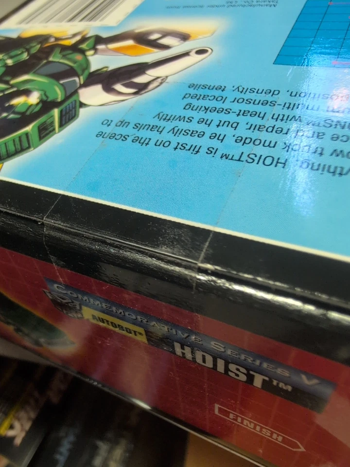 Polipasto Autobot Transformer Conmemorativo Serie V Caja Original Sellada Foto 2 de 3