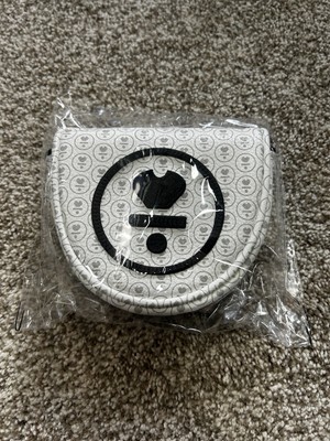 NEW LAB Golf Putter Headcover White Icon L.A.B. Putter Cover MEZZ