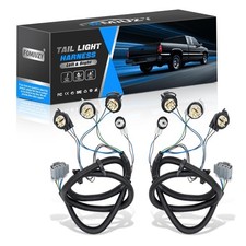 Tail Light Wiring Harness Kit Chevy Silverado 2003-2007 Driver Passenger