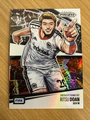 Ritsu Doan 2025-26 Panini Prizm FIFA Manga SSP #9 Eintracht Frankfurt Japan  