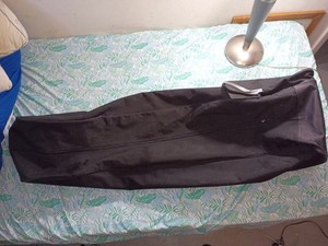 Travel Cover for Golf Bag - Carry With Wheels Black 