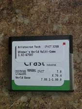 Aristocrat Software Gen7 Gen8  "Winner's World Multi-Game (1.02-67507) CFast