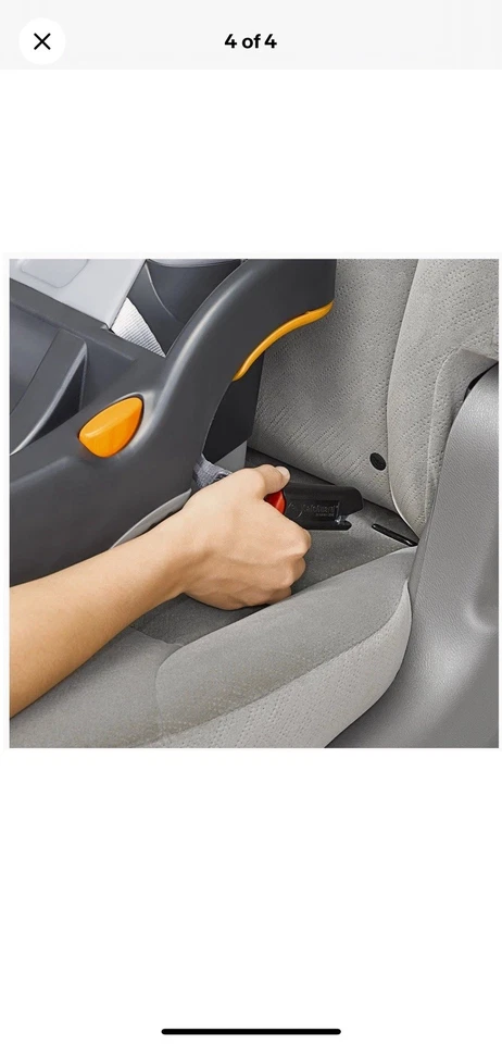 Детское автокресло Chicco KeyFit с ключом подходит к основанию 30, автомобильное основание Stay-in-Car, совместимое - Изображение 4 из 4