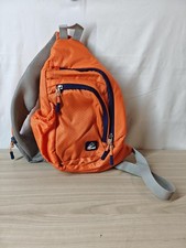 Apex Sling Backpack Crossbody Bag Orange Ripstop Daypack Hiking Travel Small