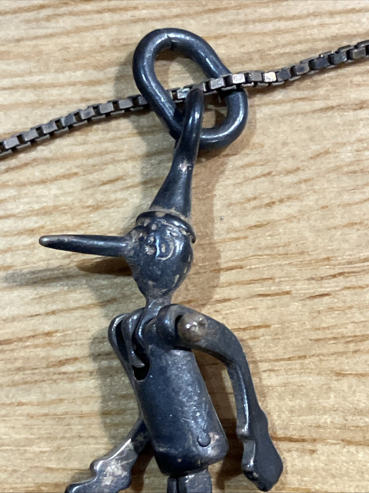 Antique Solid 925 Sterling Silver Movable Puppet … - image 3