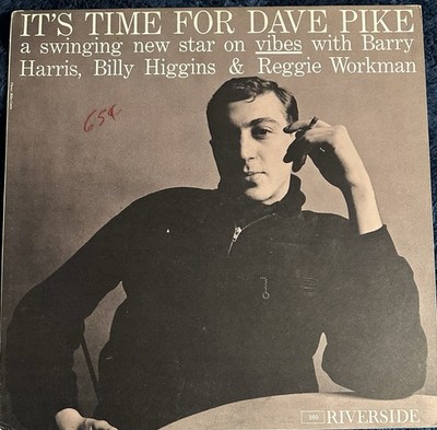Dave Pike - It s Time For Dave Pike LP Riverside 1962 RLP 360 Jazz Vinyl EX