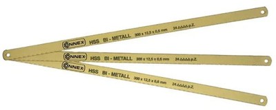 Connex Sägeblatt 300 mm 3 Stück für Metall HSS-Bimetall  Handsägeblatt