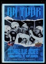 2024-25 Upper Deck #OT-4 Adam Fantilli / Kent Johnson On Tour