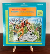Rossini 6 Sonatas Strings, I Solisti Di Zagreb, Antonio Janigro, Vinyl LP, NM/M-