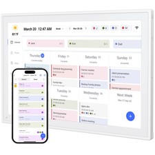 Digital Calendar, 10.1inch Smart WiFi Electronic Calendar Chore Chart, IPS Touch