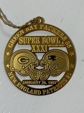 Green Bay Packers Super Bowl NFL Ornaments for sale | eBay