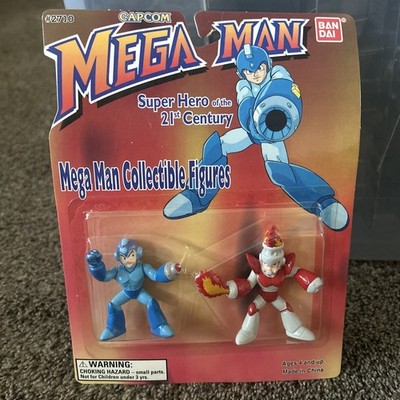 BANDAI 1995 オーレンジャー ミニフィギュア７箱 New 1995 BANDAI CAPCOM MEGA MAN MINI FIGURE MOC MEGA MAN & FIREMAN