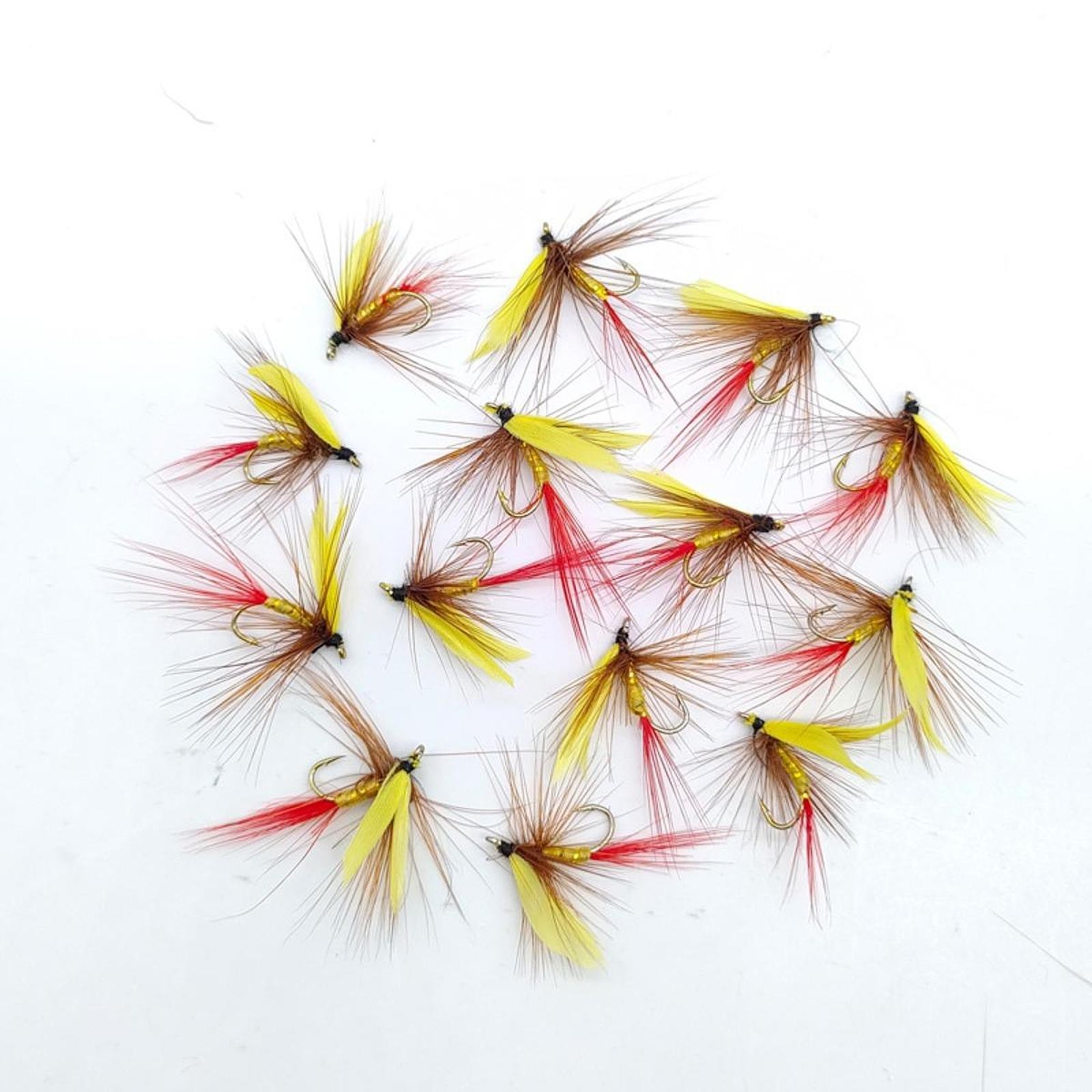 10Pcs Fly Fishing Wet Fly Assorted with Storage Box Fishing Accessories - Image 2