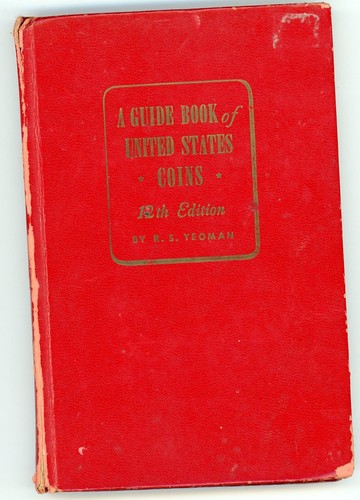 1959GUIDE BOOK OF UNITED STATES COINS 12th EDITION "REDBOOK" BY R.S.YEOMAN