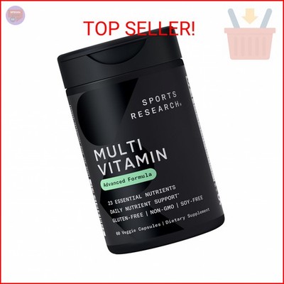 Sports Research  Multivitamin   Advanced Formula - 23 Essential Vitamins & Miner