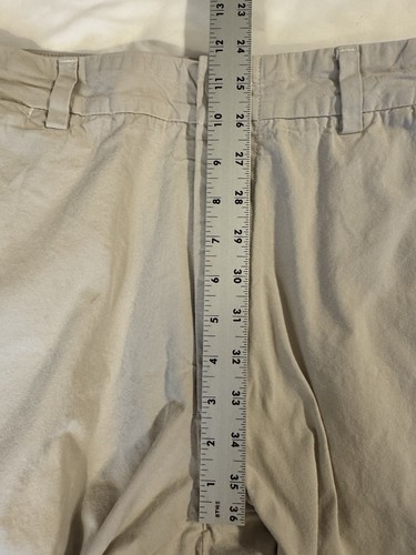 Jack Donnelly Chino Khaki Pants Mens 36 Beige MiUSA M2 Straight Fit Poplin - Picture 5 of 8