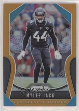 2019 Panini Prizm Orange Prizm 198/249 Myles Jack #158 0b2