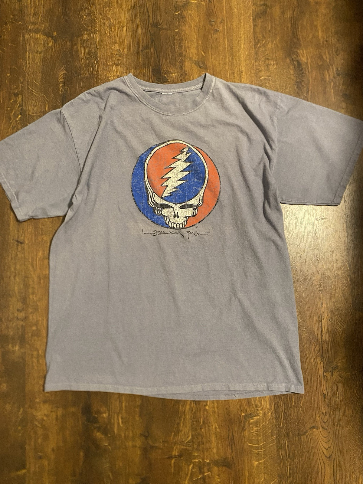 Vintage Grateful Dead Steal Your Face Double Sided XL Music Tee