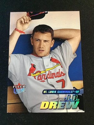 2001 Ultra #46 J.D. Drew