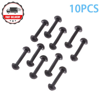 10x MOTU Vintage Figuren Bein Band Ersatz schwarz Gummi Verbinder Clip