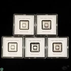 Lot of 5 Geiger Original - Premium German - 5 Gram Silver Bars: 25grams total