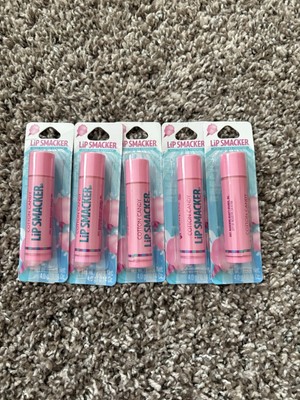 5 Pack Lip Smacker COTTON CANDY Lip Balm 0.14 oz/ea~Sealed & Carded