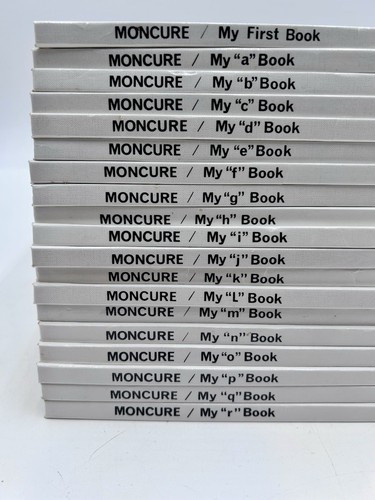 MY FIRST STEPS TO READING A B C Series Books MONCURE HB LOT of 19 Vintage A To R - Picture 2 of 13