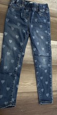 Boden Girls Size 7 Heart Jeggings Jeans