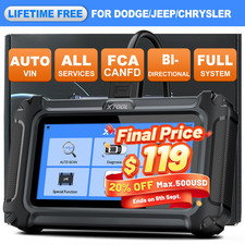 Xtool Ip500 For Chrysler Dodge Jeep Bidirectional Obd2 Scanner Diagnostic Tool