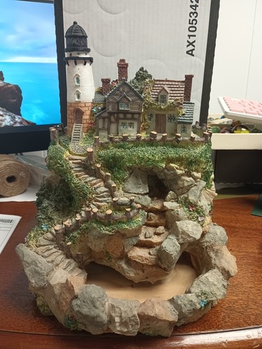 Lighthouse Tabletop Water Fountain UNTESTED