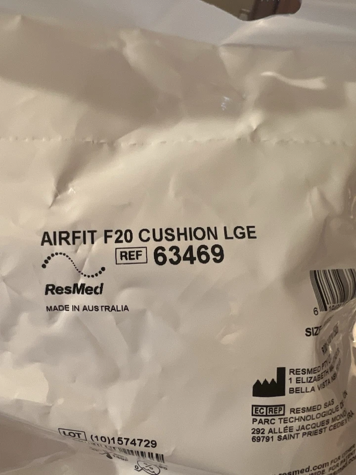 ResMed Airfit F20 Cushion Phillips Qty 5 - Изображение 3 из 3