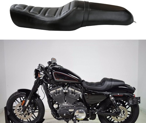 Para Harley Davidson Forty Eight XL1200X personalizado conductor y pasajero dos asientos EE. UU. - Imagen 6 de 14