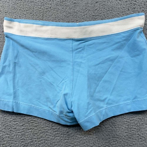 Girls Nike Shorts Blue Large Jersey Cotton - Picture 7 of 10