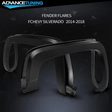 Fits 14-18 Chevy Silverado 1500 2500HD 3500HD OE Factory Style Fender Flares PP