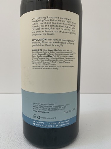 Sukin Australian feuchtigkeitsspendendes Shampoo für trockenes und geschädigtes Haar 33,8 flüssige Unzen US-Verkäufer - Bild 5 von 5