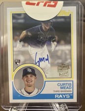 2024 Topps Archives - 1983 Fan Favorite Autographs #83FF-CME Curtis Mead (AU,...