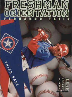 1998 Leaf Rookies and Stars Freshman Orientation #14 Fernando Tatis /5000
