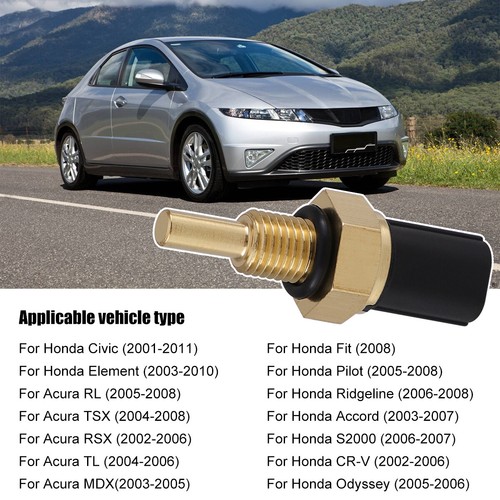 2 PCS Engine Coolant Temperature Sensor Temp Sender 12146312 for Honda Chevrolet - Picture 5 of 10