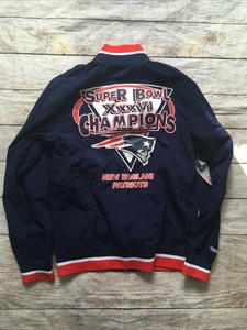 mitchell and ness patriots jacket