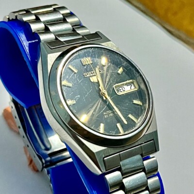 SEIKO 時計　ステンレススチール　ヴィンテージ　メンズ Vintage Seiko 5 Automatic Watch for Men 7626-0070 | eBay
