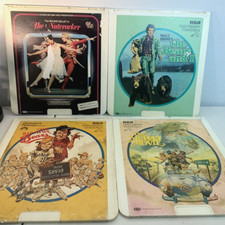 The Bad News Bears RCA SelectaVision VideoDiscs Muppet Movie/Nutcracker/Bears