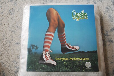 Gentle Giant, Giant Steps, Vertigo 6641 334 VG+ coverplay graded VG+ LPs Import