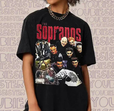 TONY SOPRANO T shirt, Cotton T Shirt 