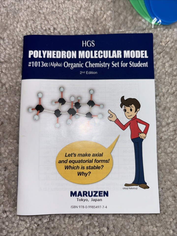 HGS Polyhedron Molecular Model Set for Organic Chemistry 1013a Maruzen
