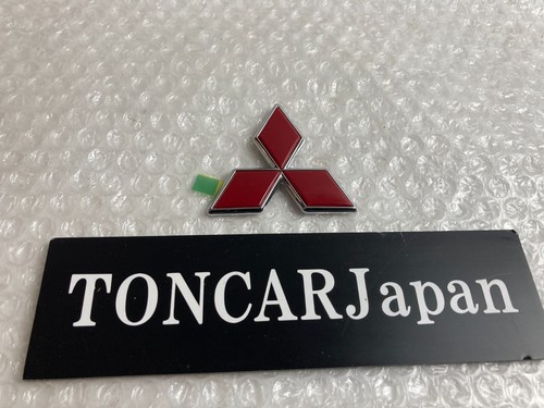 Insignia emblema frontal roja original Mitsubishi 3000GT VR-4 3000 GTR 1991-1999 FABRICANTE DE EQUIPOS ORIGINALES - Imagen 8 de 14