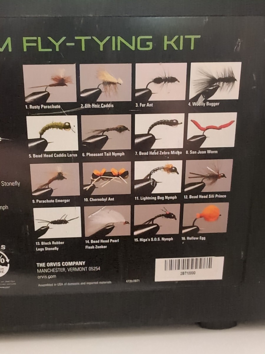 Orvis Premium Fly Tying Kit New