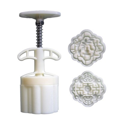 Hand-Pressure Moon Cake Molds Traditional Pattern Cookie Stamps Moon Cake Maker